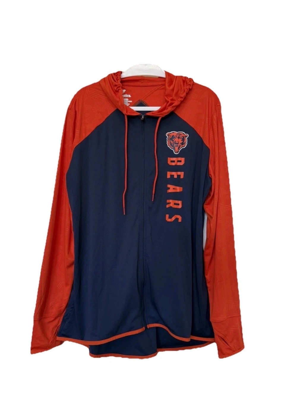 NWT Chicago Bears Women’s Zip Hoodie Jacket 2XL | NFL Team Apparel